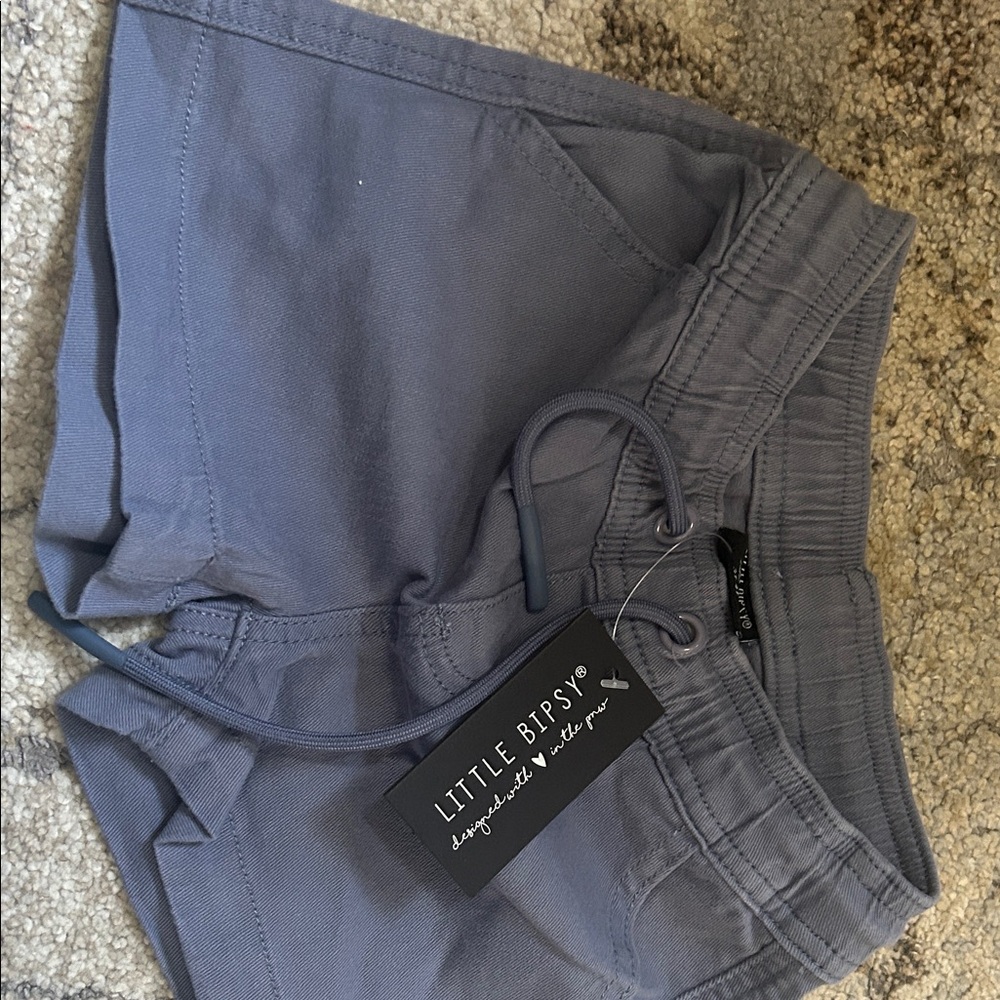 Little Bipsy Kids Shorts in Slate Blue